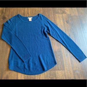 Sweet Romeo long blue sweater